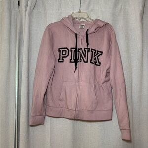 PINK Victoria's Secret Light Pink Fleece Hoodie